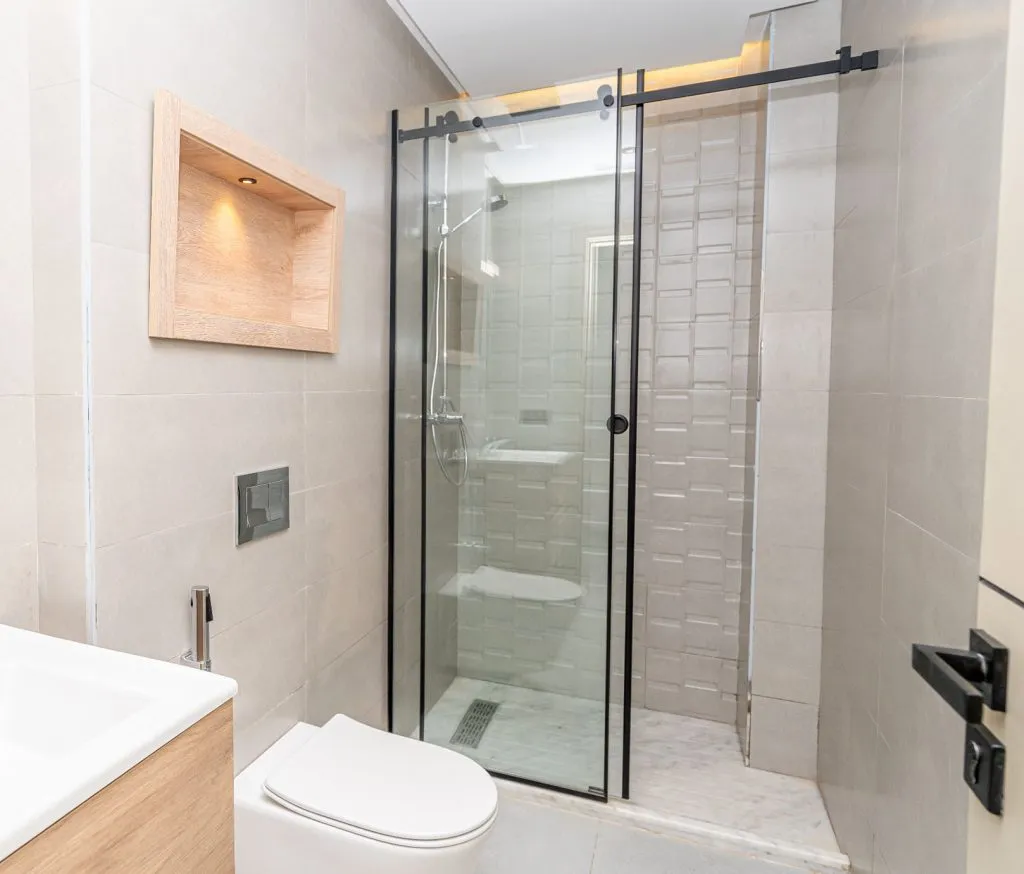 Cabine de douche à Tanger