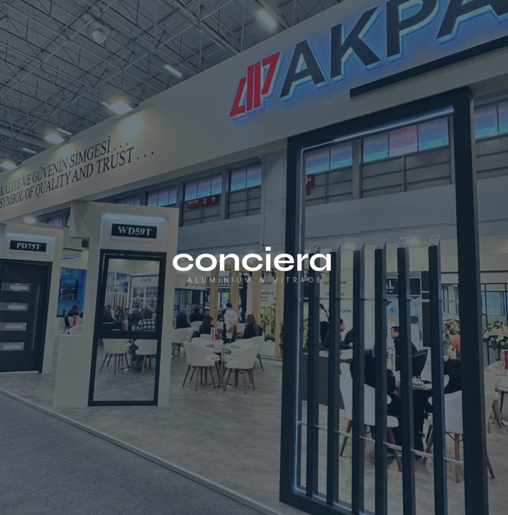 Stand Akpa Aluminium au salon Eurasia Window Istanbul – visite Conciera