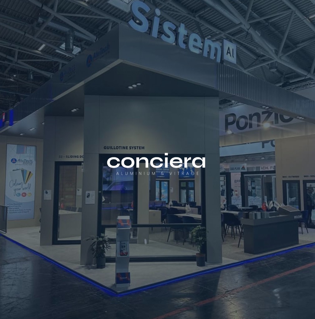 Stand Sistem Aluminium au salon Eurasia Window Istanbul – visite Conciera