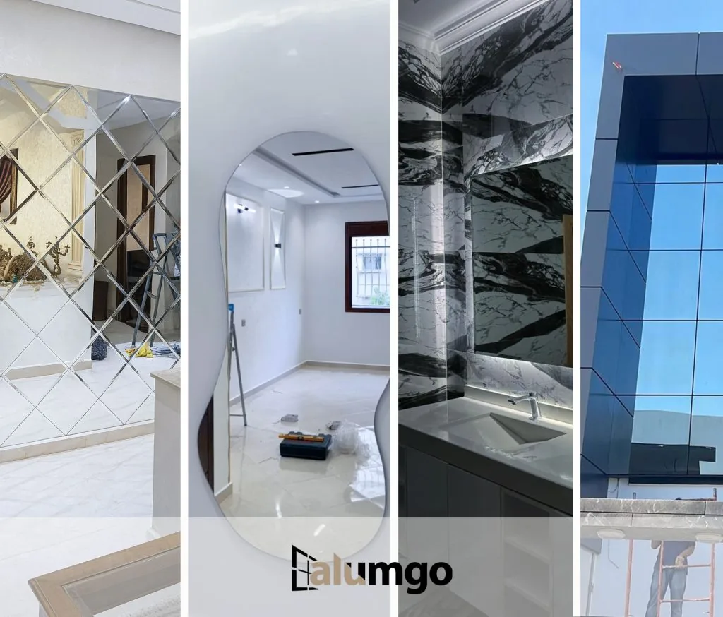 Travaux de verre et miroiterie à Tanger